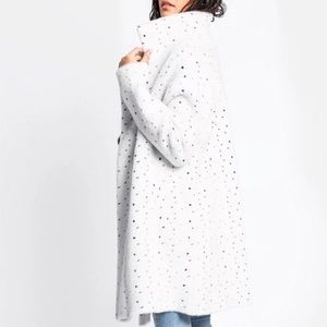 Pink martini Dalmatian pea coat